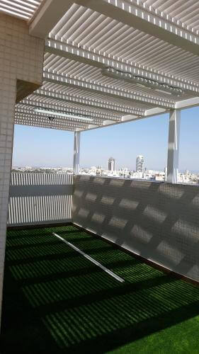 פרגולה לבנה